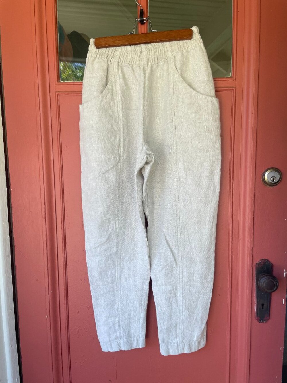 Elizabeth Suzann Clyde linen pants sz 6
